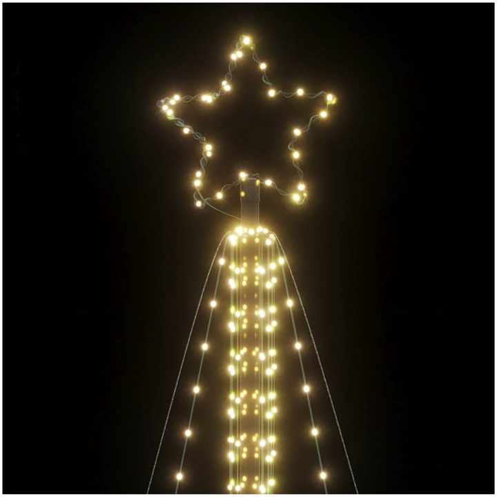 Julgransbelysning 861 LEDs varmvit 478 cm vidaXL 478 cm – bild 10