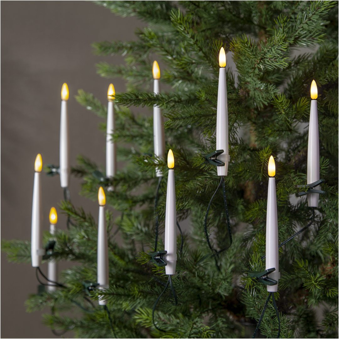 Julgransbelysning Flamme Vit Star Trading – bild 8