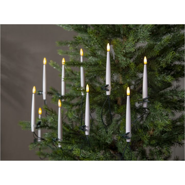 Julgransbelysning Flamme Vit Star Trading – bild 7