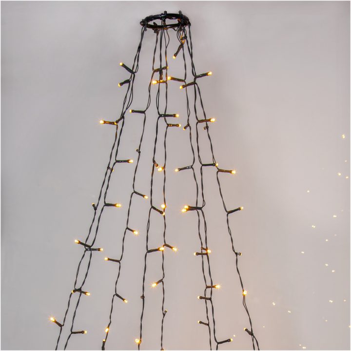 Julgransbelysning Golden Warm White Grön Star Trading – bild 9