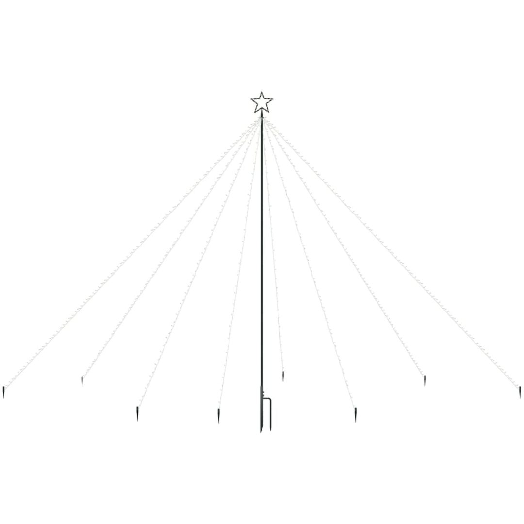 Julgransbelysning inomhus/utomhus 576 LED blå 3,6 m vidaXL 360 x 100 cm – bild 3