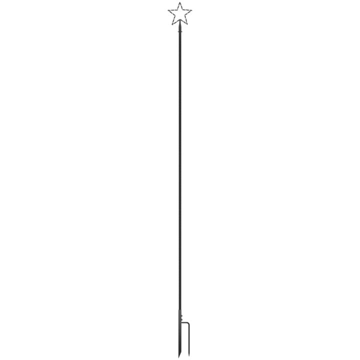 Julgransbelysning inomhus/utomhus 576 LED blå 3,6 m vidaXL 360 x 100 cm – bild 4