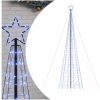 Julgransbelysning med markspett 1534 LEDs blå 500 cm vidaXL 500 cm – miniatyr 2
