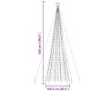 Julgransbelysning med markspett 1534 LEDs blå 500 cm vidaXL 500 cm – miniatyr 12