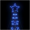 Julgransbelysning med markspett 1534 LEDs blå 500 cm vidaXL 500 cm – miniatyr 10