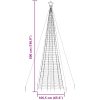 Julgransbelysning med markspett 1534 LEDs färgglad 500 cm vidaXL 500 cm – miniatyr 12
