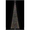 Julgransbelysning med markspett 1534 LEDs färgglad 500 cm vidaXL 500 cm – miniatyr 1