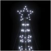 Julgransbelysning med markspett 1534 LEDs kallvitt 500 cm vidaXL 500 cm – miniatyr 10