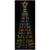Julgransbelysning med markspett 220 LEDs färgglad 180 cm vidaXL 180 cm – miniatyr 3