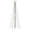 Julgransbelysning med markspett 220 LEDs färgglad 180 cm vidaXL 180 cm – miniatyr 4