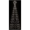 Julgransbelysning med markspett 220 LEDs kallvitt vidaXL 180 cm – miniatyr 3