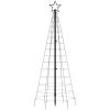 Julgransbelysning med markspett 220 LEDs varmvit 180 cm vidaXL 180 cm – miniatyr 5