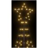 Julgransbelysning med markspett 220 LEDs varmvit 180 cm vidaXL 180 cm – miniatyr 6