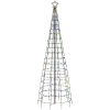 Julgransbelysning med markspett 570 LEDs färgglad 300 cm vidaXL 300 cm – miniatyr 4