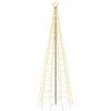 Julgransbelysning med markspett 570 LEDs varmvit 300 cm vidaXL 300 cm – miniatyr 4