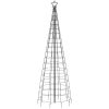 Julgransbelysning med markspett 570 LEDs varmvit 300 cm vidaXL 300 cm – miniatyr 5