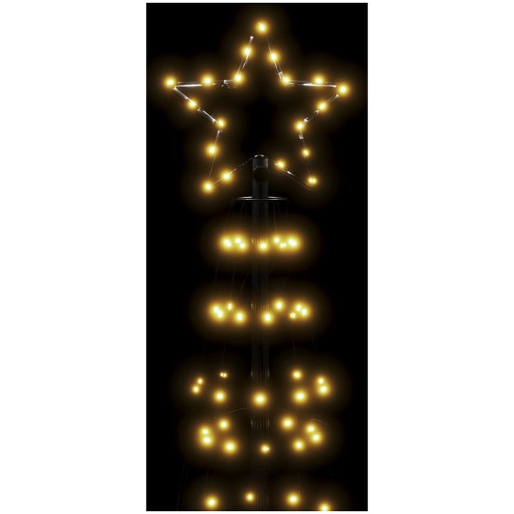 Julgransbelysning med markspett 570 LEDs varmvit 300 cm vidaXL 300 cm – bild 6