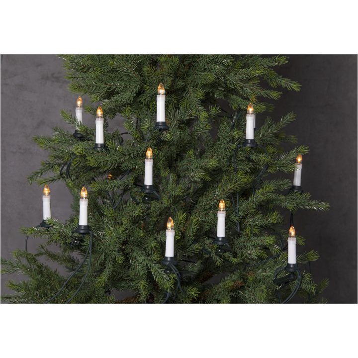 Julgransbelysning Olov LED Vit Star Trading 10,5 m / IP44 / Klar – bild 4