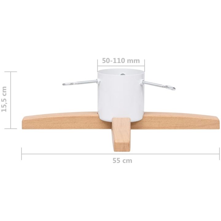 Julgransfot 55x55x15,5 cm vidaXL – bild 7
