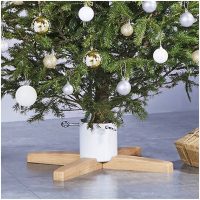 Julgransfot 55x55x15,5 cm vidaXL