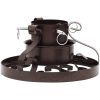 Julgransfot antik koppar 29x29x15,5 cm vidaXL 29 x 29 x 15.5 cm – miniatyr 4