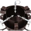 Julgransfot antik koppar 29x29x15,5 cm vidaXL 29 x 29 x 15.5 cm – miniatyr 5