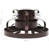 Julgransfot antik koppar 29x29x15,5 cm vidaXL 29 x 29 x 15.5 cm – miniatyr 7