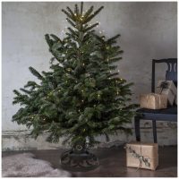 Julgransfot Granig Svart Star Trading