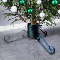 Julgransfot grön 58x58x21 cm vidaXL