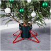Julgransfot grön och röd 46x46x19 cm vidaXL – miniatyr 1