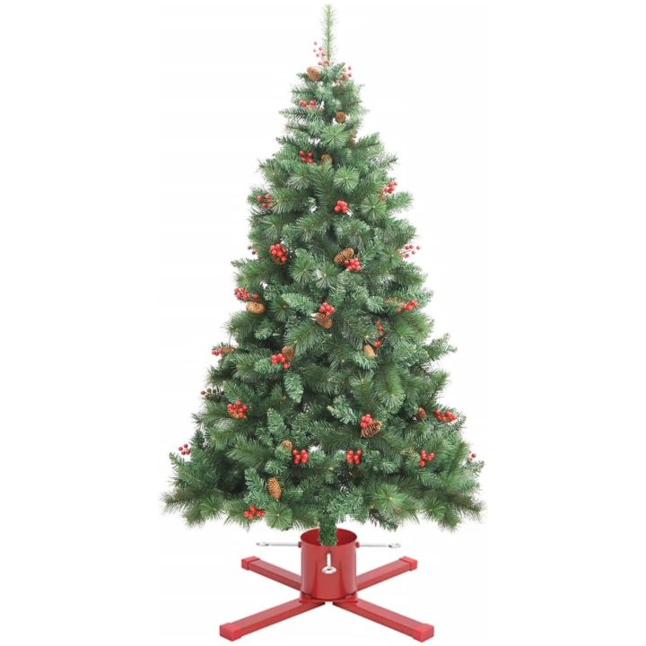 Julgransfot röd 61x61x15,5 cm vidaXL – bild 3