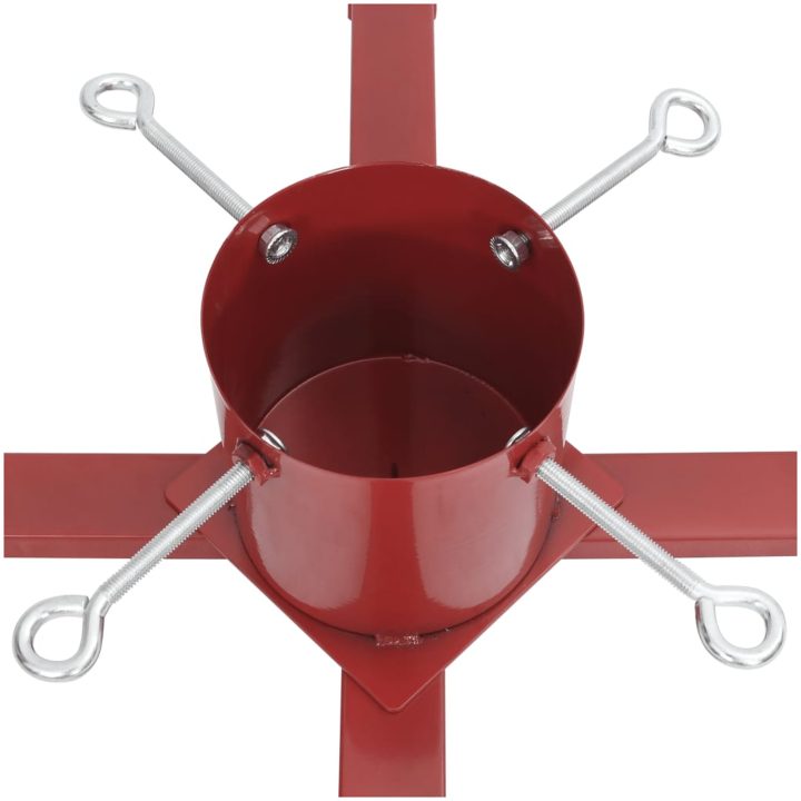 Julgransfot röd 61x61x15,5 cm vidaXL – bild 7