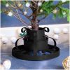Julgransfot svart 29x29x15,5 cm vidaXL 29 x 29 x 15.5 cm – miniatyr 1