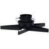 Julgransfot svart 47x47x13,5 cm vidaXL – miniatyr 3