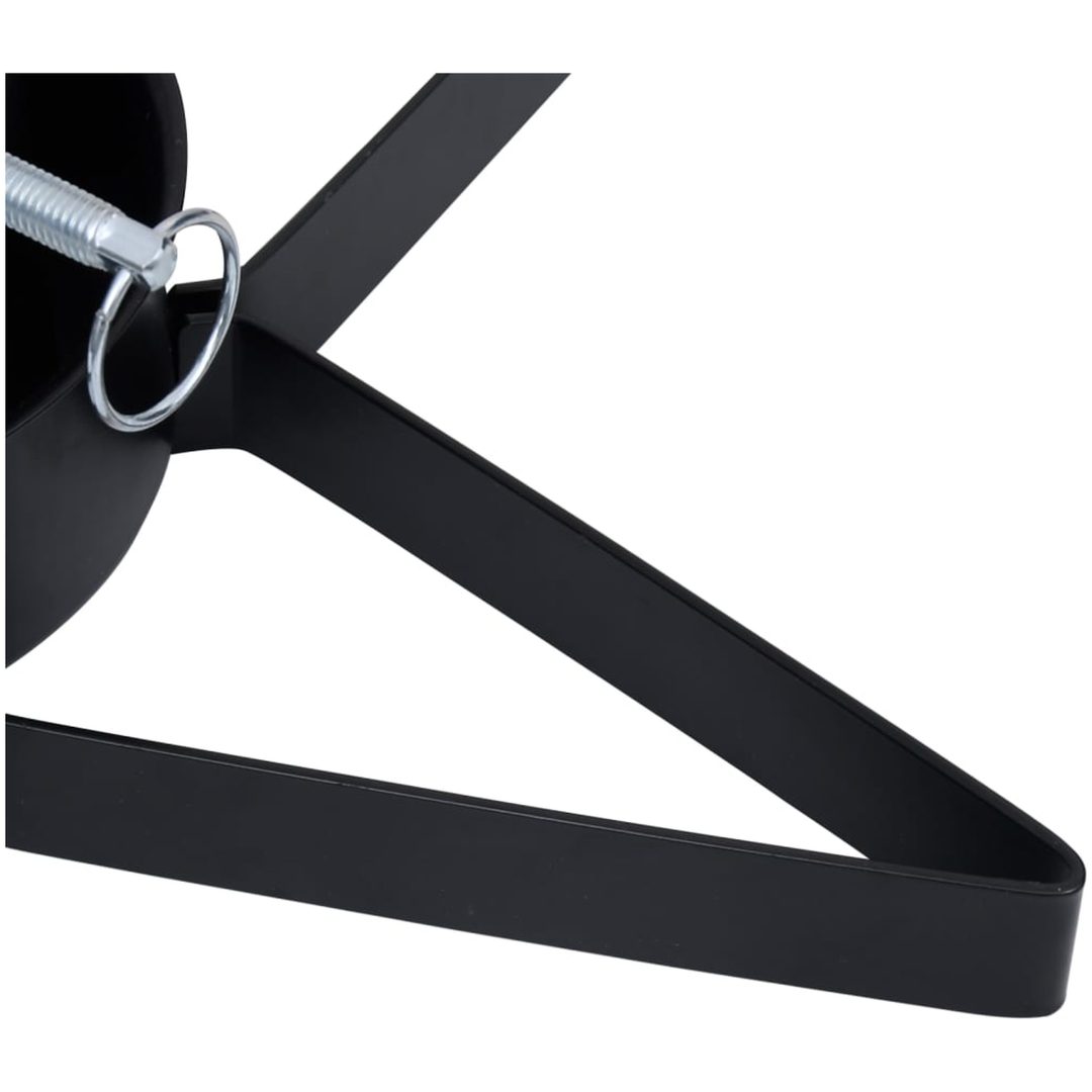 Julgransfot svart 47x47x13,5 cm vidaXL – bild 5