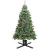 Julgransfot svart 61x61x15,5 cm vidaXL – miniatyr 3