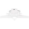 Julgransfot vit 47x47x13,5 cm vidaXL – miniatyr 2