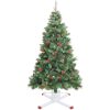 Julgransfot vit 61x61x15,5 cm vidaXL – miniatyr 3