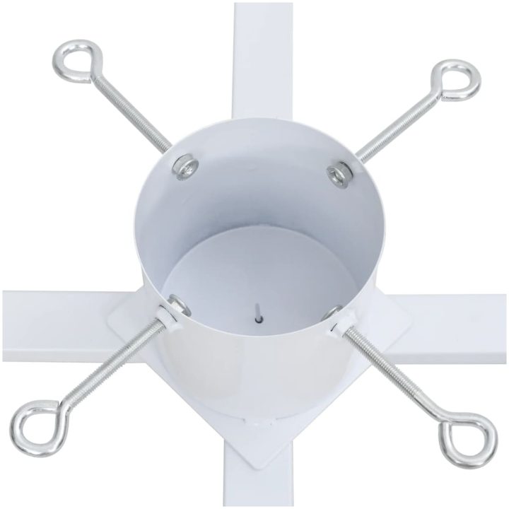 Julgransfot vit 61x61x15,5 cm vidaXL – bild 7