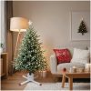 Julgransfot vit 61x61x15,5 cm vidaXL – miniatyr 1