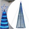 Julgranskon 1028 LEDs blå 403 cm vidaXL 403 cm – miniatyr 2