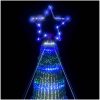 Julgranskon 1028 LEDs blå 403 cm vidaXL 403 cm – miniatyr 10