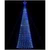 Julgranskon 1028 LEDs blå 403 cm vidaXL 403 cm – miniatyr 1