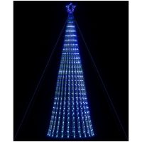Julgranskon 1028 LEDs blå 403 cm vidaXL