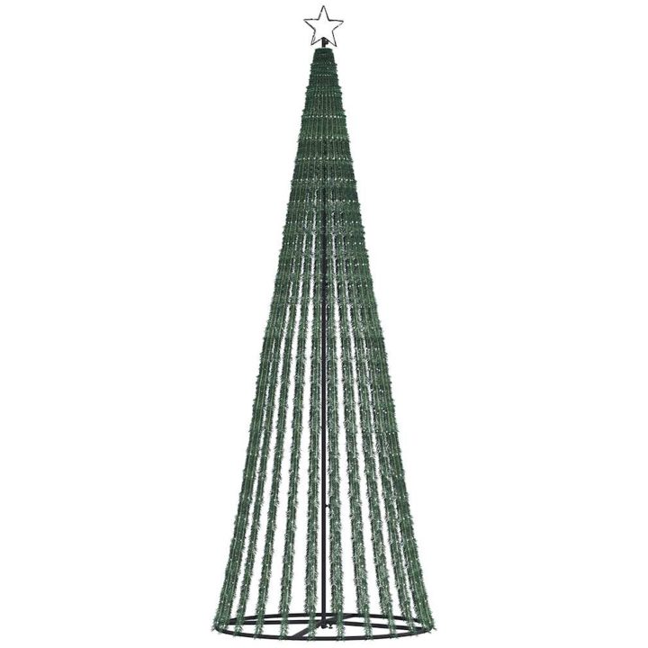 Julgranskon 1028 LEDs färgglad 403 cm vidaXL 403 cm – bild 6