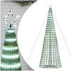 Julgranskon 1028 LEDs kallvit 403 cm vidaXL 403 cm – miniatyr 2