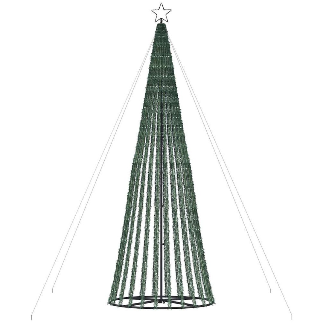 Julgranskon 1028 LEDs kallvit 403 cm vidaXL 403 cm – bild 6