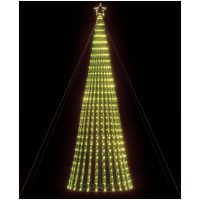 Julgranskon 1028 LEDs varmvit 403 cm vidaXL