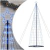 Julgranskon 1534 LEDs blå 503 cm vidaXL 503 cm – miniatyr 2