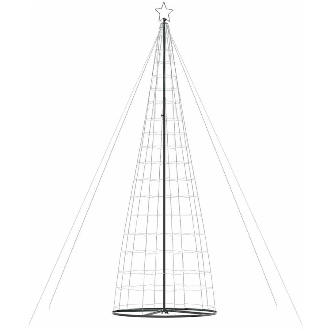 Julgranskon 1534 LEDs blå 503 cm vidaXL 503 cm – bild 4